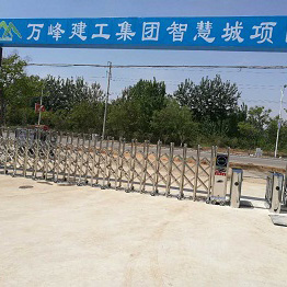 鄂州万峰建工集团智慧城项目工地门禁系统