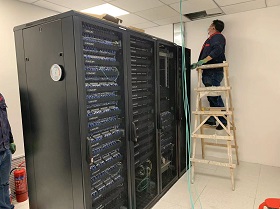 安阳网络机房整理前后对比靓图